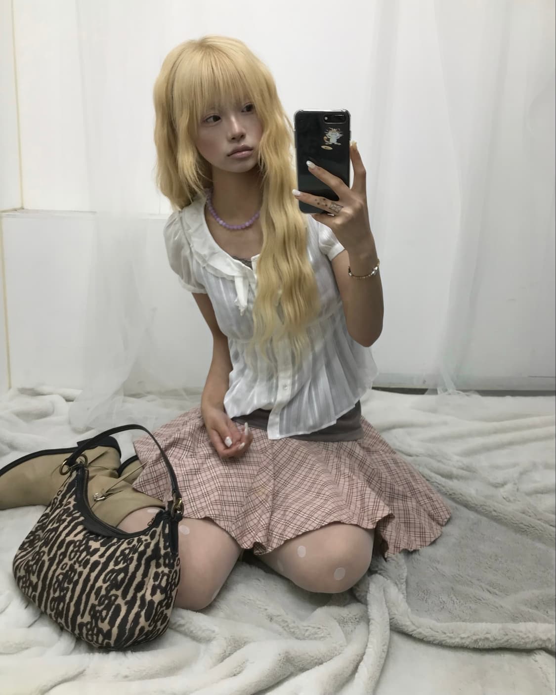 𝜗𝜚핑크 베이지 버버리 코디 set 𝜗𝜚   상품이미지1