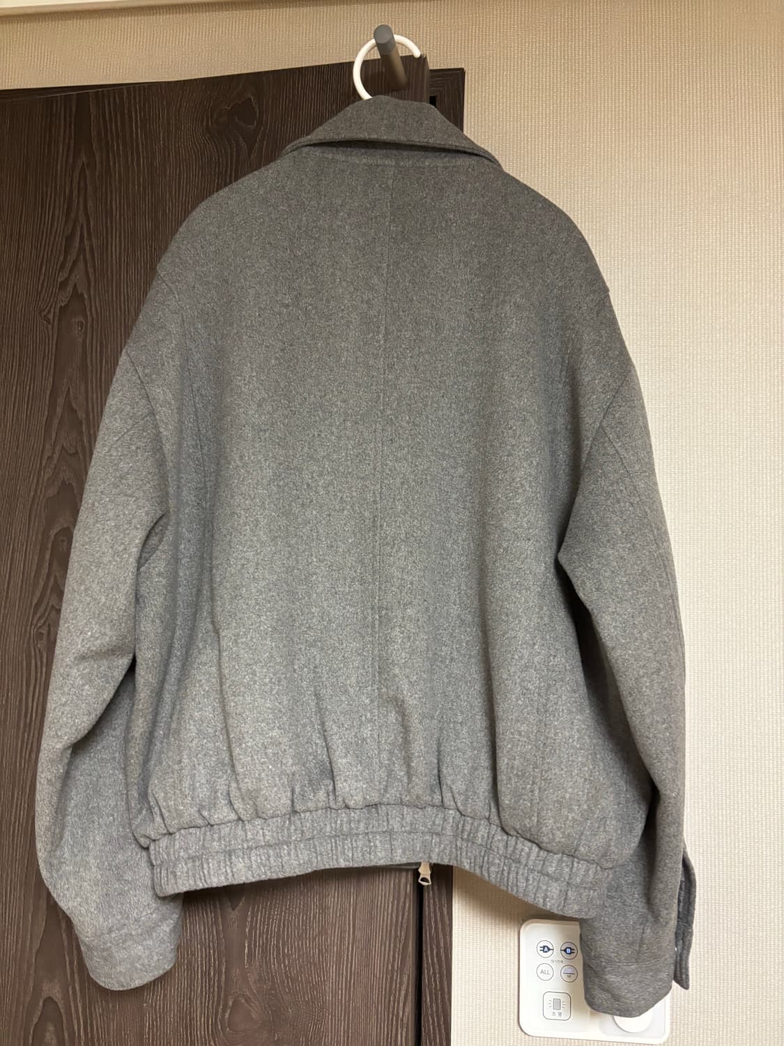라퍼지스토어 울 블루종 자켓 그레이 L 105 상품이미지5