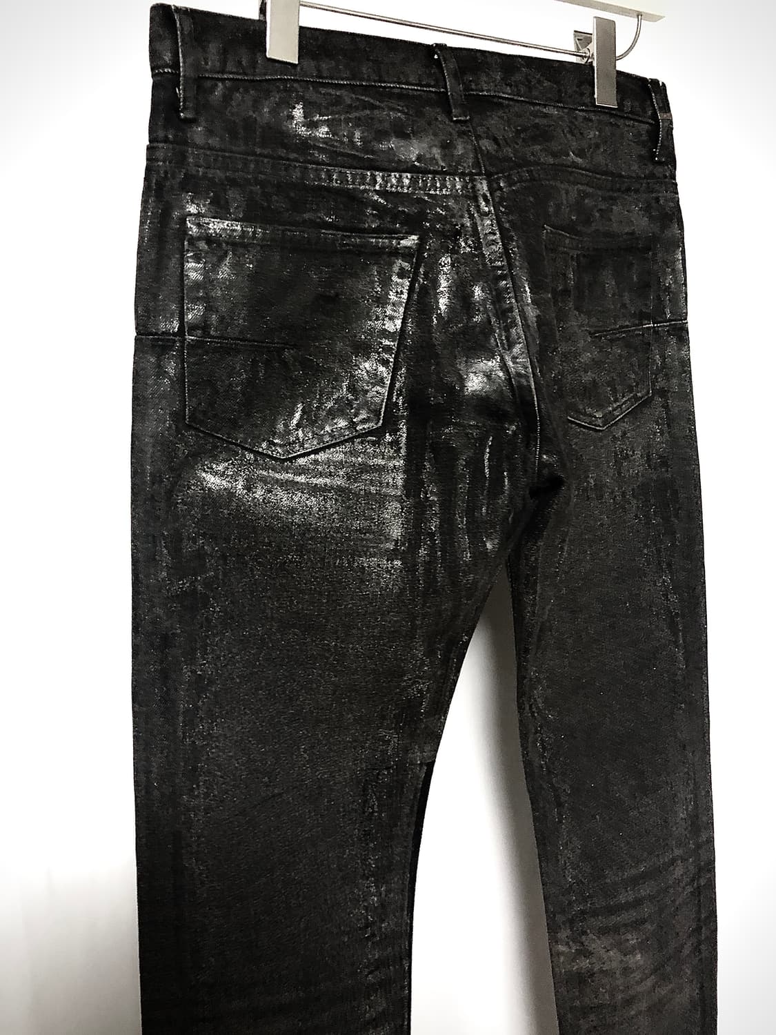 디올옴므 08s 블랙왁스 코팅 데님 상품이미지10