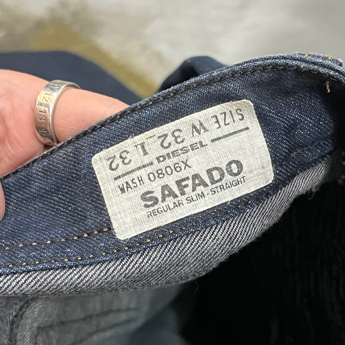  디젤 워싱 데님팬츠 y14387 상품이미지6
