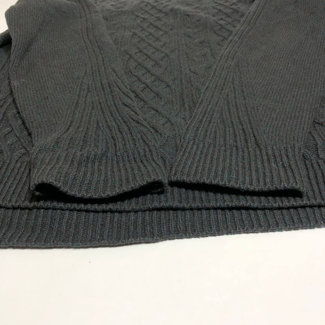 솔리드옴므 케이블 울 니트 XL 상품이미지5