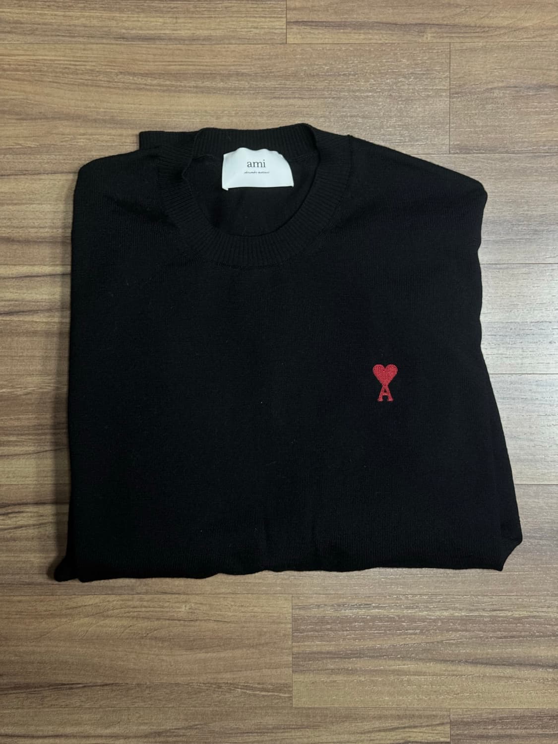 아미 스몰로고 니트 상품이미지1