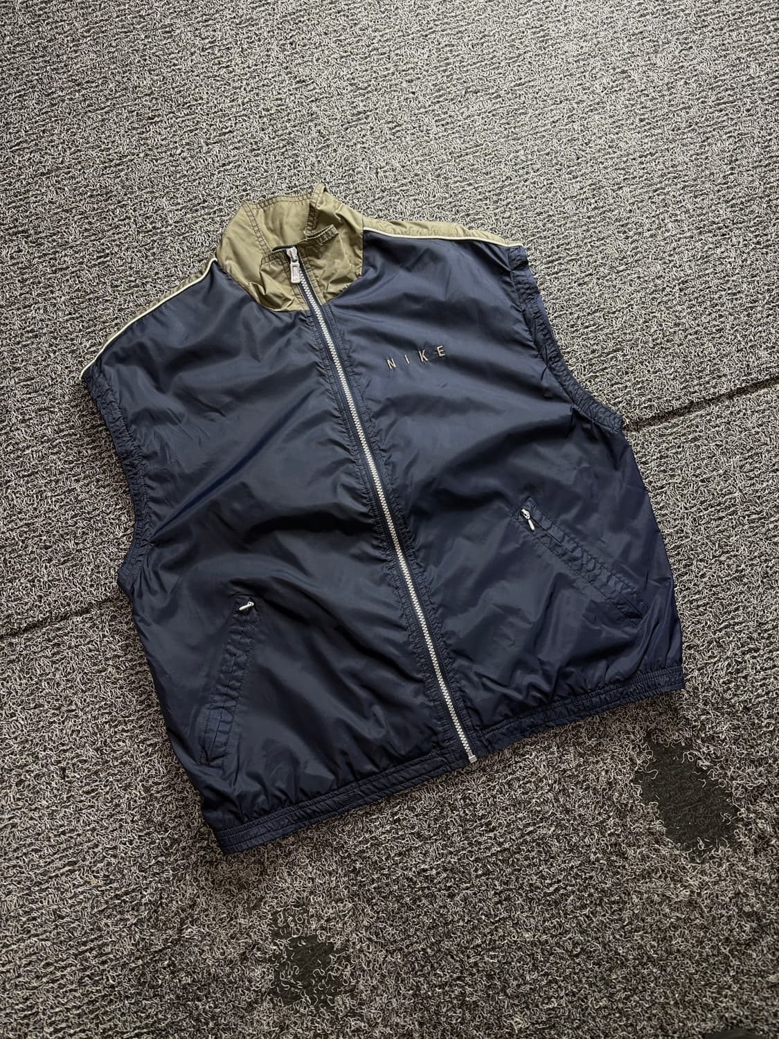 나이키 올드스쿨 자수로고 바람막이 조끼 3116 상품이미지1