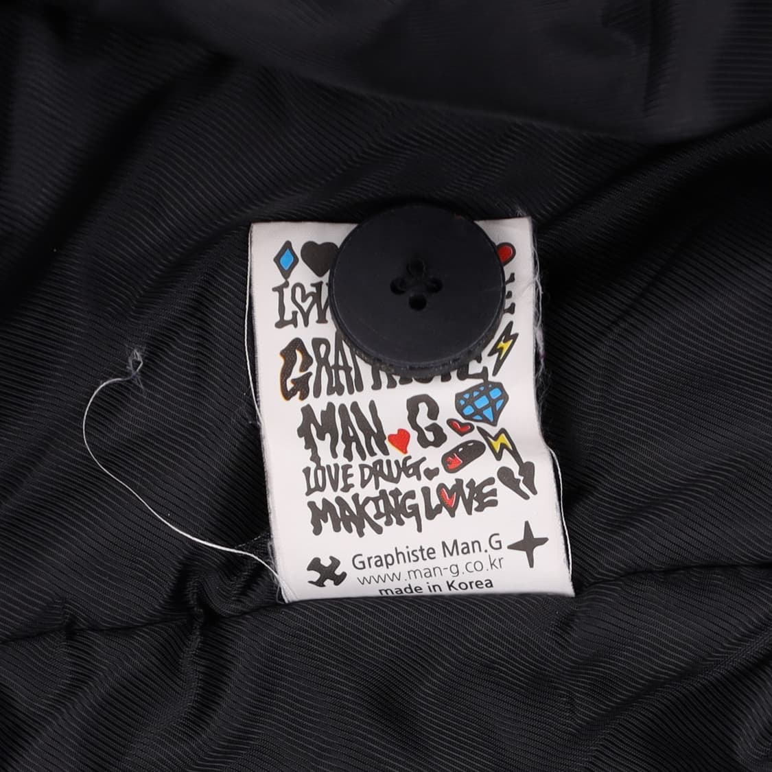 [Free] 그라피스트 만지 자수 헤비 코트 N7031 상품이미지8