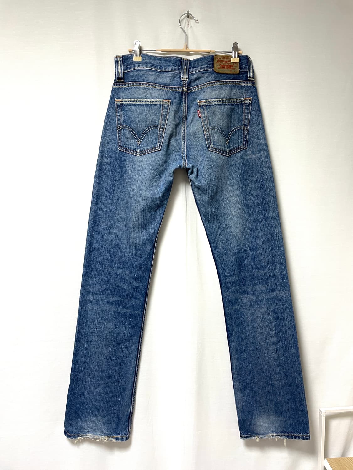 리바이스 506 패치워크 스탠다드 일자핏 데님팬츠 청바지 30 _ 중청 상품이미지5