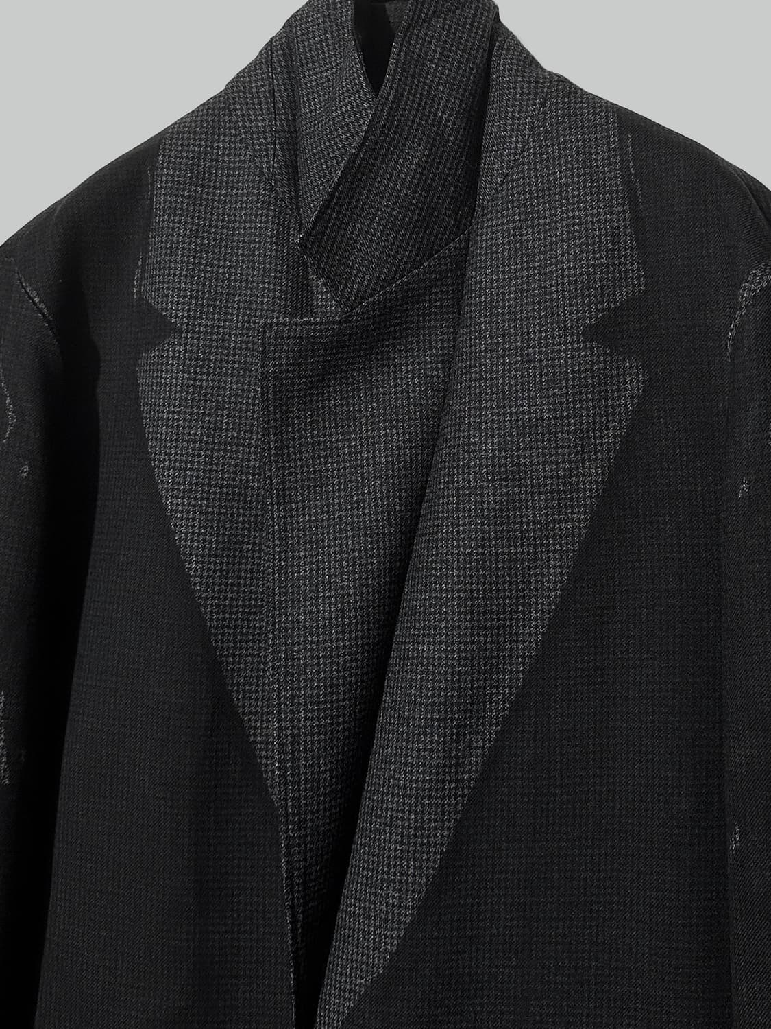 프라다 로고 패치 체스터필드 코트 상품이미지4