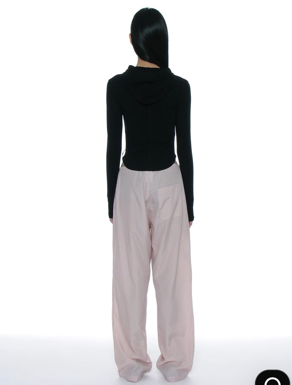 PWC HOODIE LONG SLEEVE TEE_BLACK - S 상품이미지3