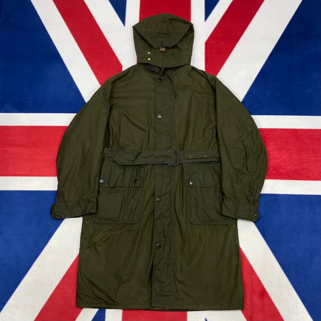 바버 x 마가렛호웰 왁스자켓 38실측L  상품이미지1