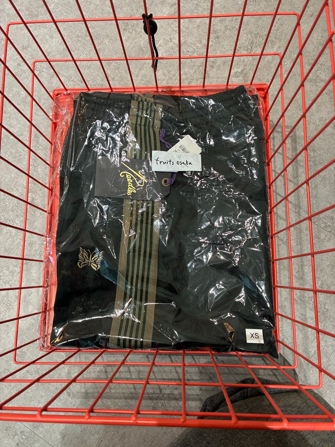 니들스 x LHP H.D폴리트랙팬츠 다크그린xs 상품이미지2