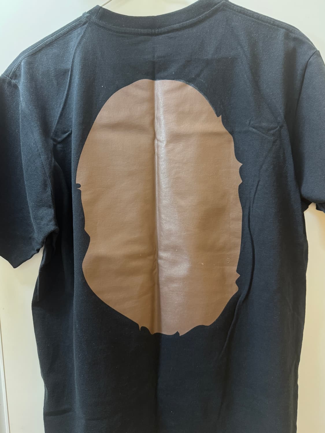 베이프 빅 에이프 헤드 티셔츠 블랙 M 상품이미지4