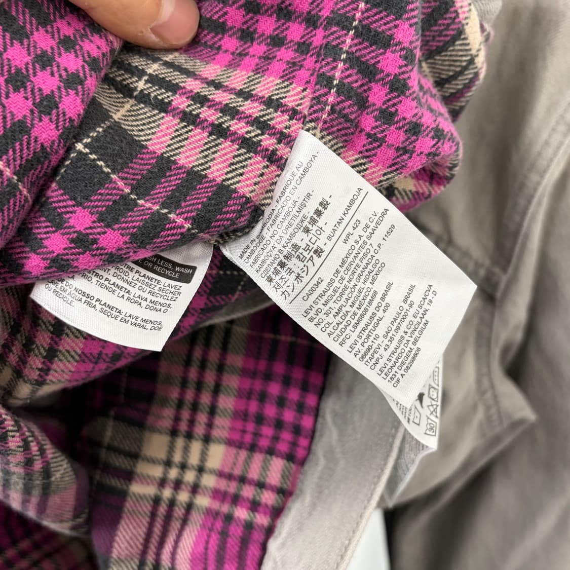 리바이스 쉐르파 트러커 자켓 상품이미지8