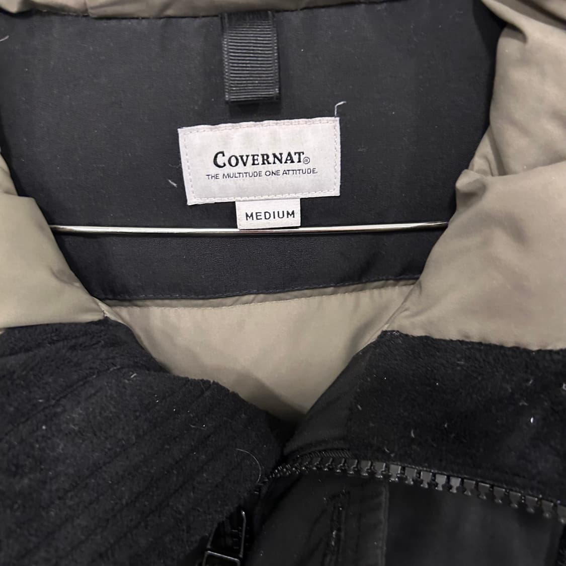 커버낫 구스다운 유틸리티 후드 패딩 파카 상품이미지3