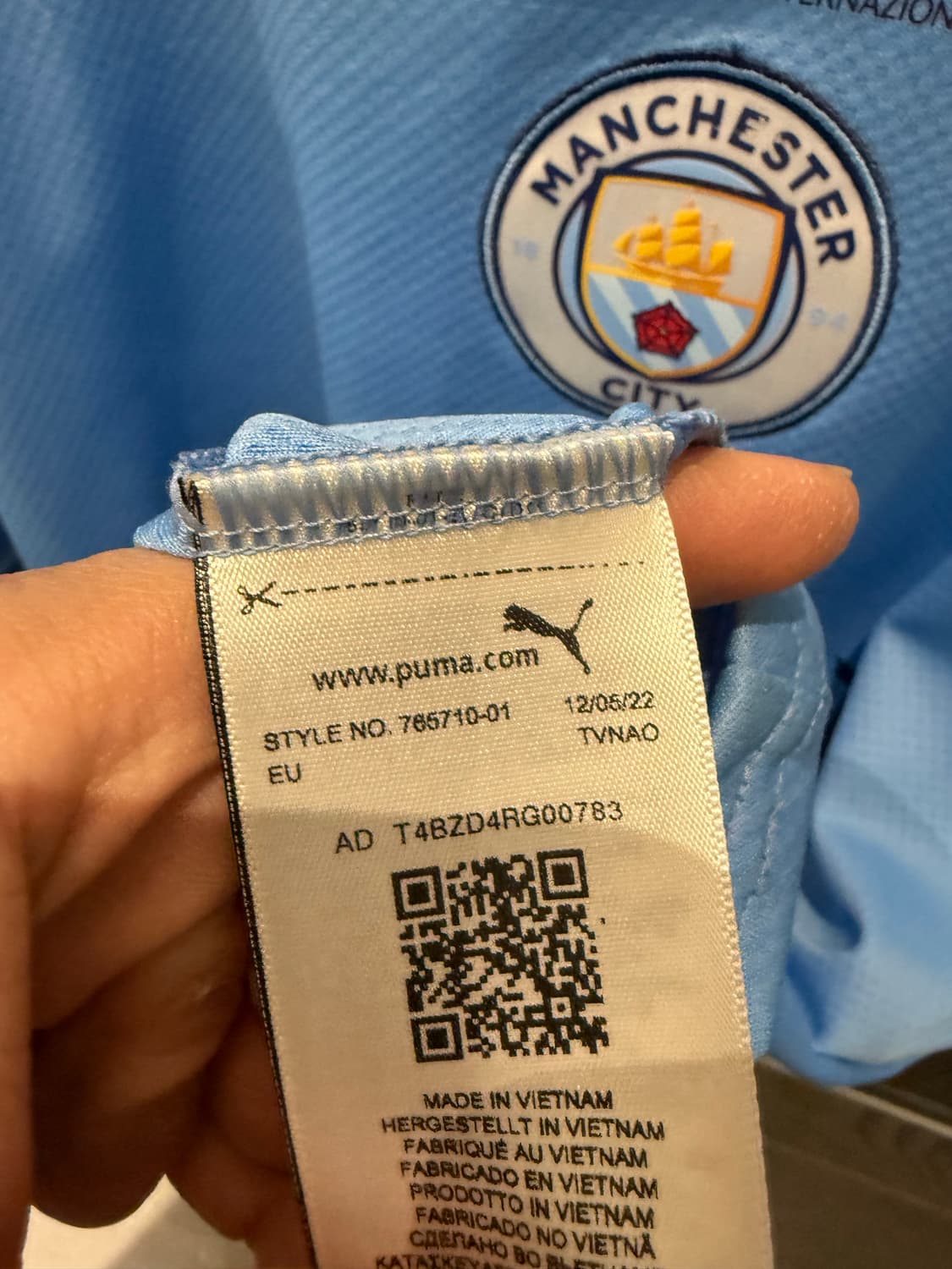 22-23 맨시티 홀란드 유니폼 상품이미지4