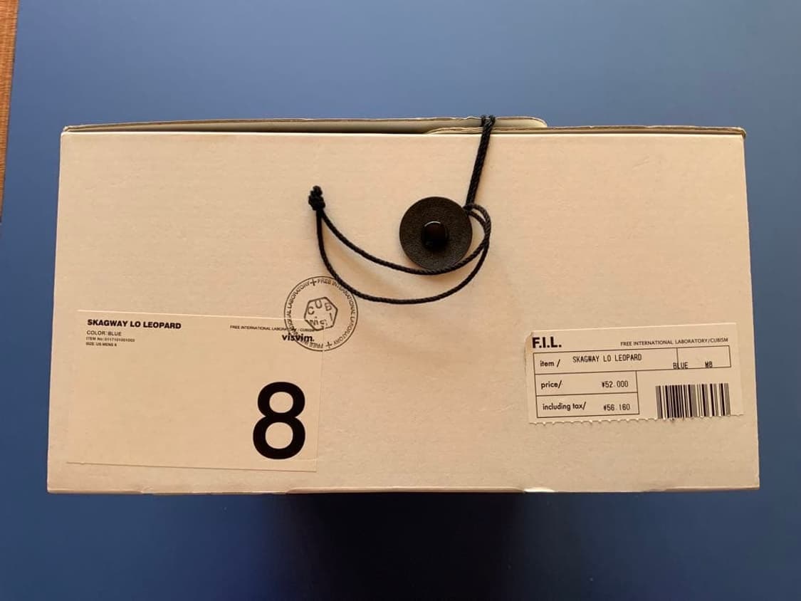 (us8) 비즈빔 visvim 스캐그웨이 로우 레오퍼드 상품이미지9