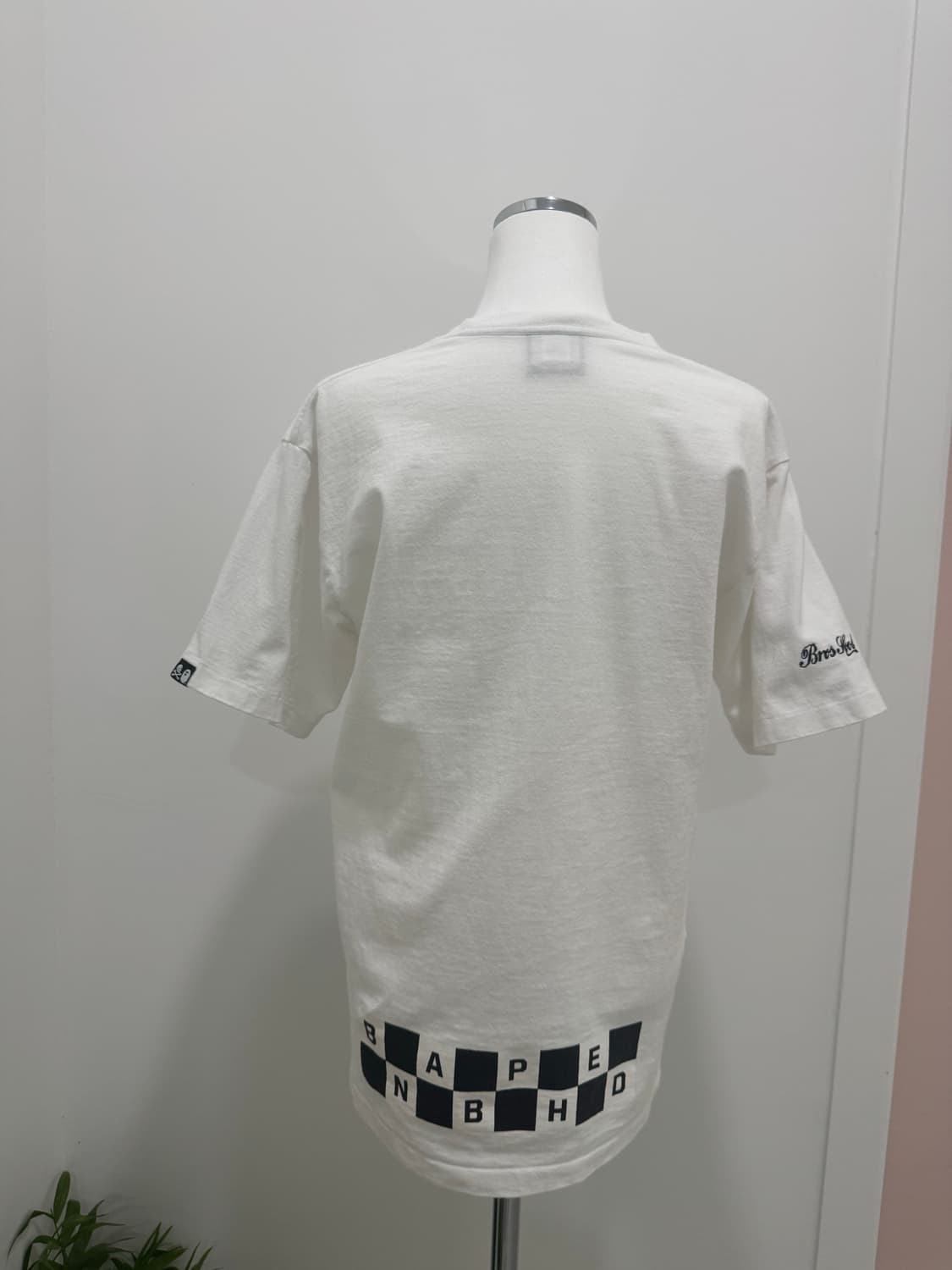 베이프 X 네이저후드 콜라보 반팔 상품이미지2