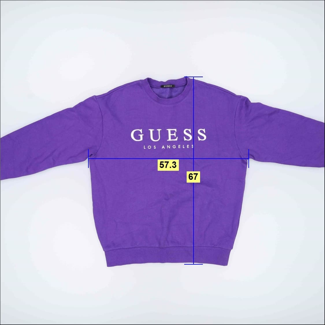 M 게스 빅로고 맨투맨 0403H1 상품이미지4