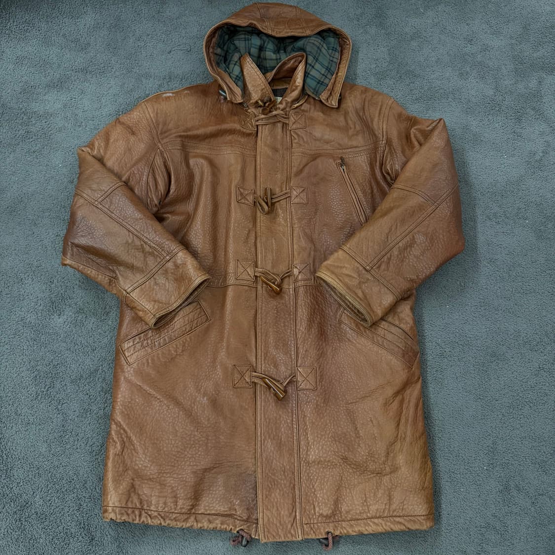 [ 정품/L ] ULCOLOW 빈티지 양가죽 더플 코트 상품이미지2