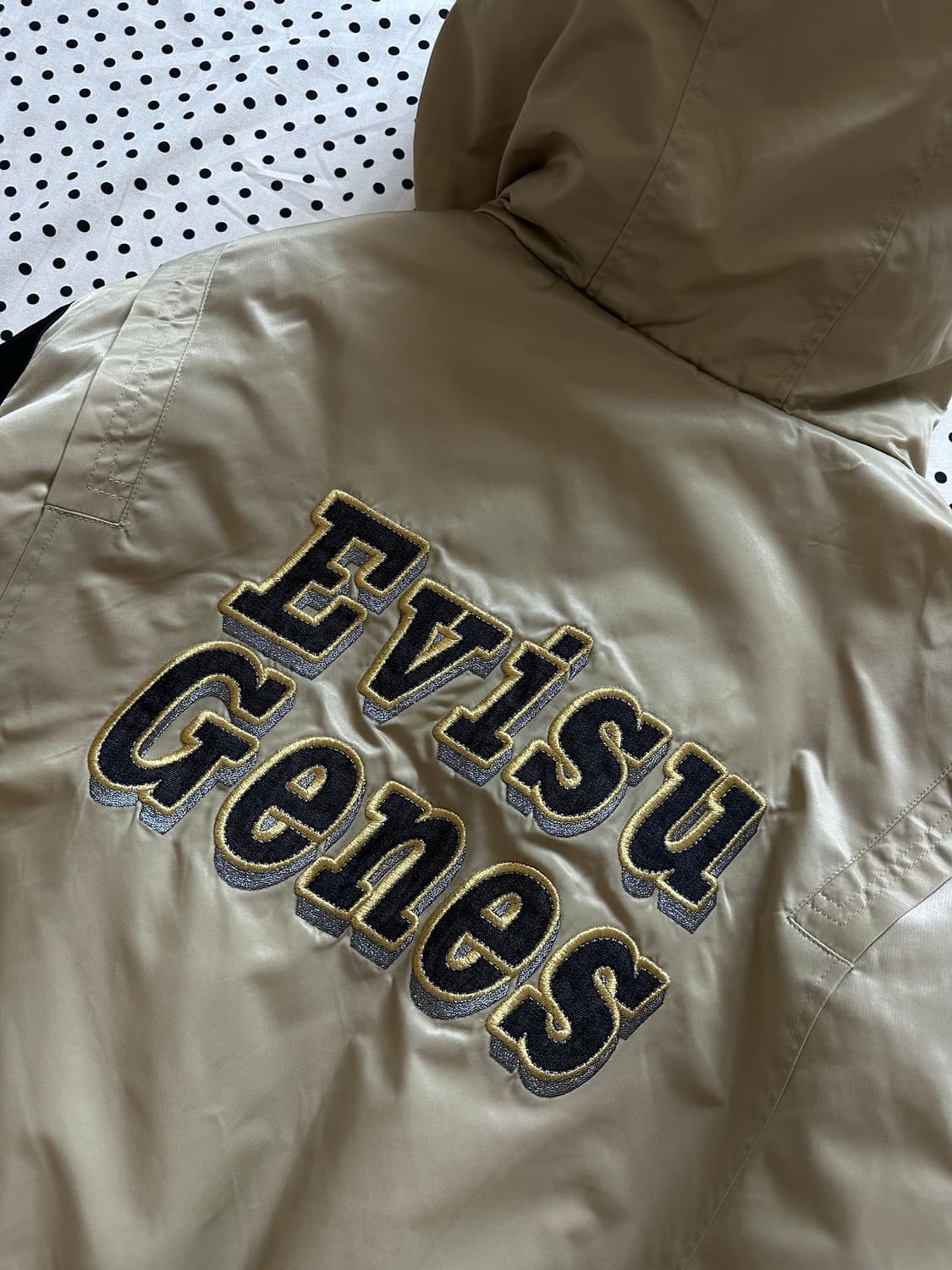 에비수 후드 바시티자켓 상품이미지6