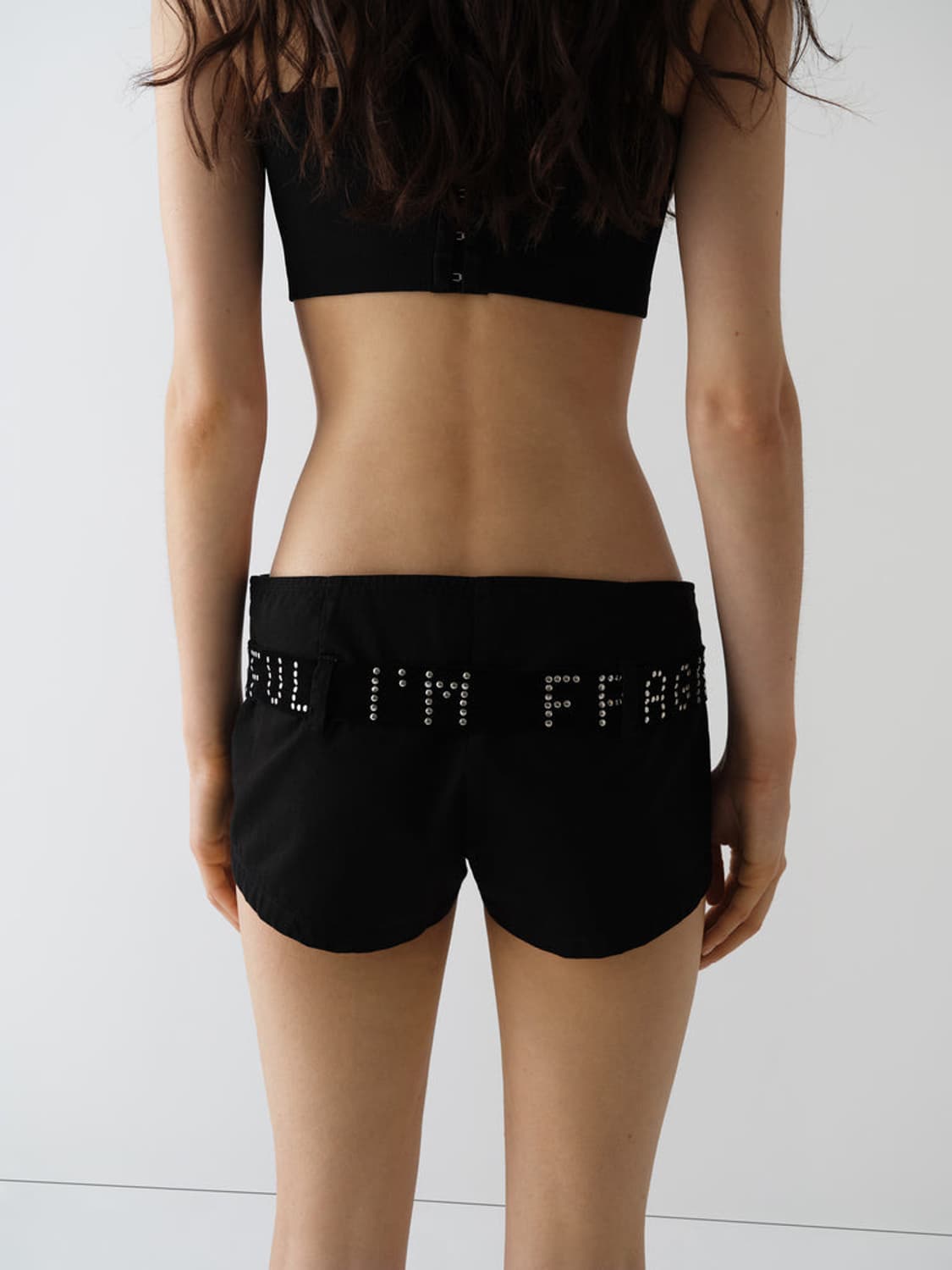 [S/M,M/L]기마구아스 Fragile 벨트/블랙 상품이미지3