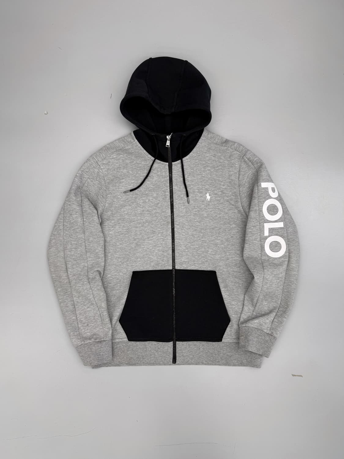 폴로 랄프로렌 루즈핏 신형 배색 트랙 후드집업 상품이미지1