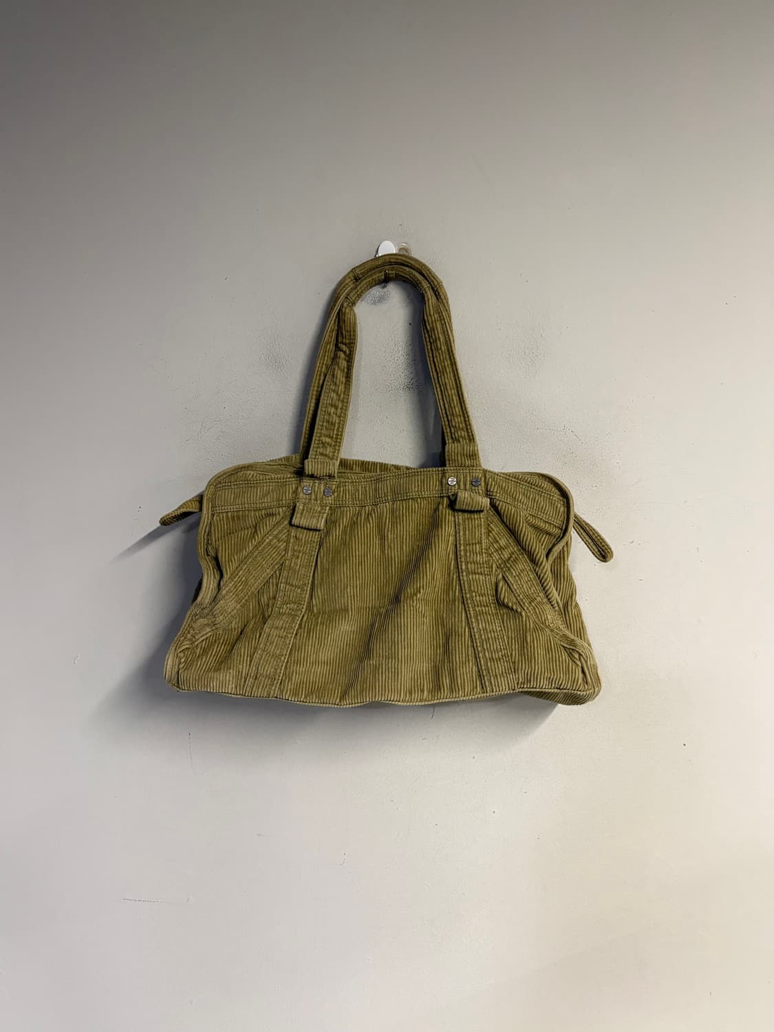 DIESEL corduroy tote bag yellow  상품이미지5