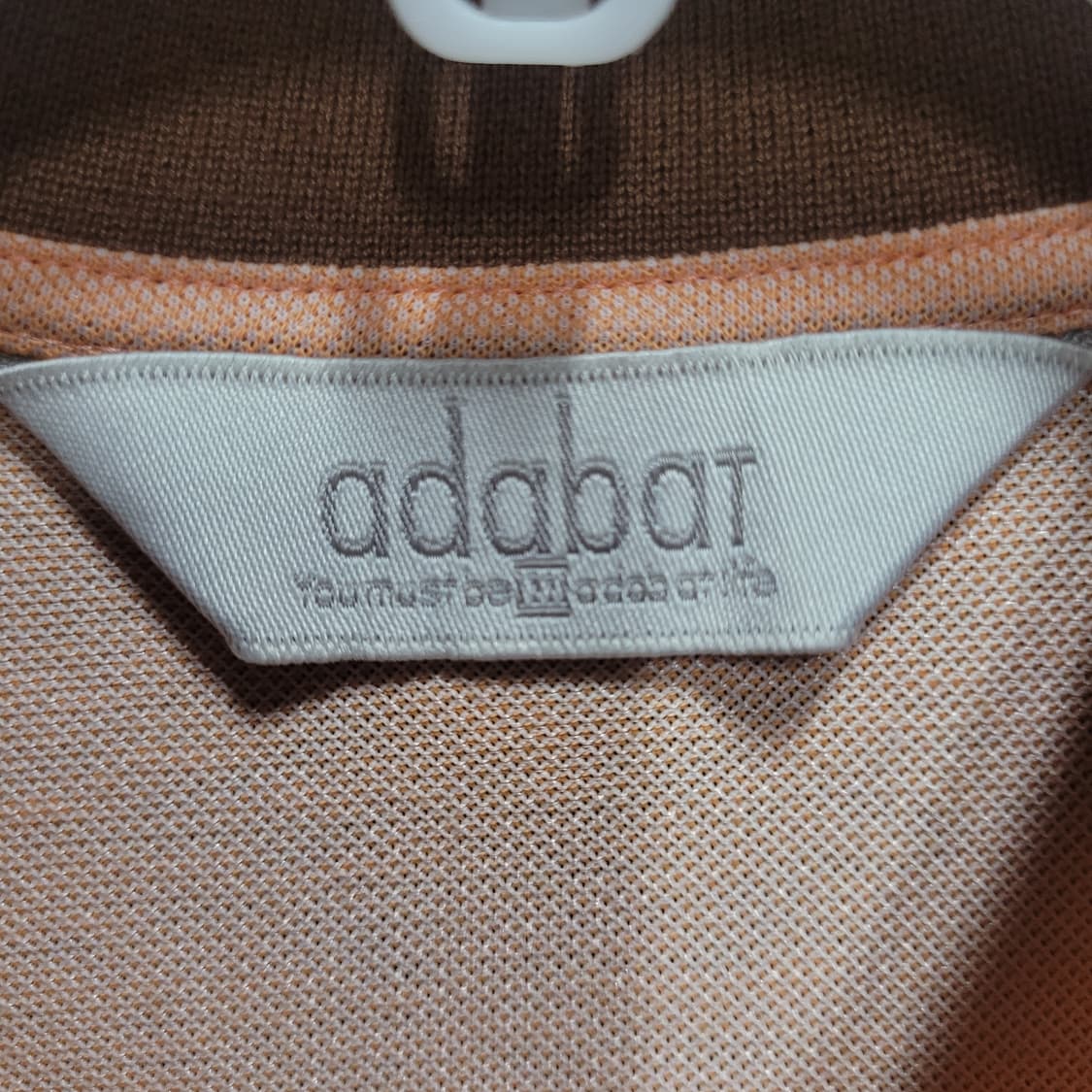adabat 재팬 아다바트 자수로고 골프 셔츠  상품이미지5