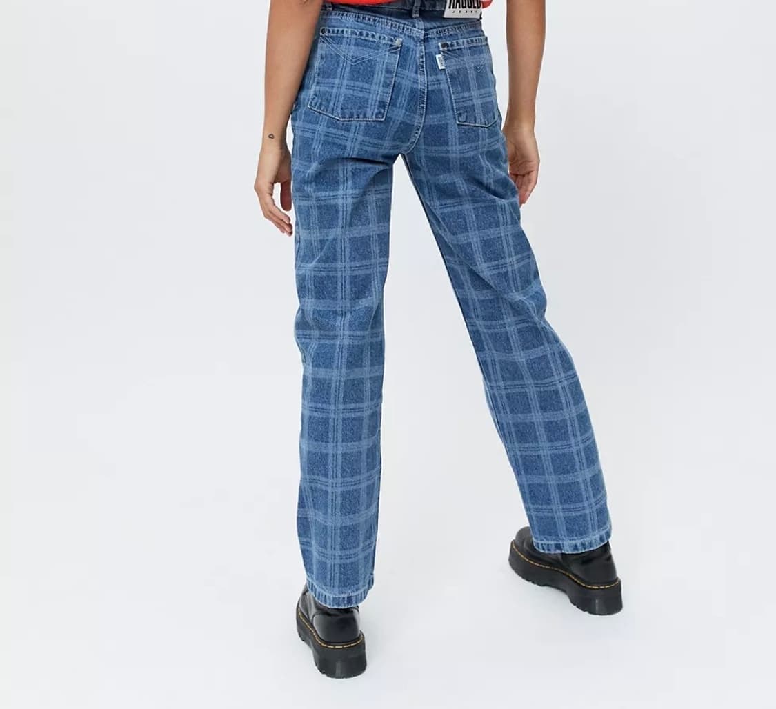 ragged preist 체크무늬 데님 상품이미지3