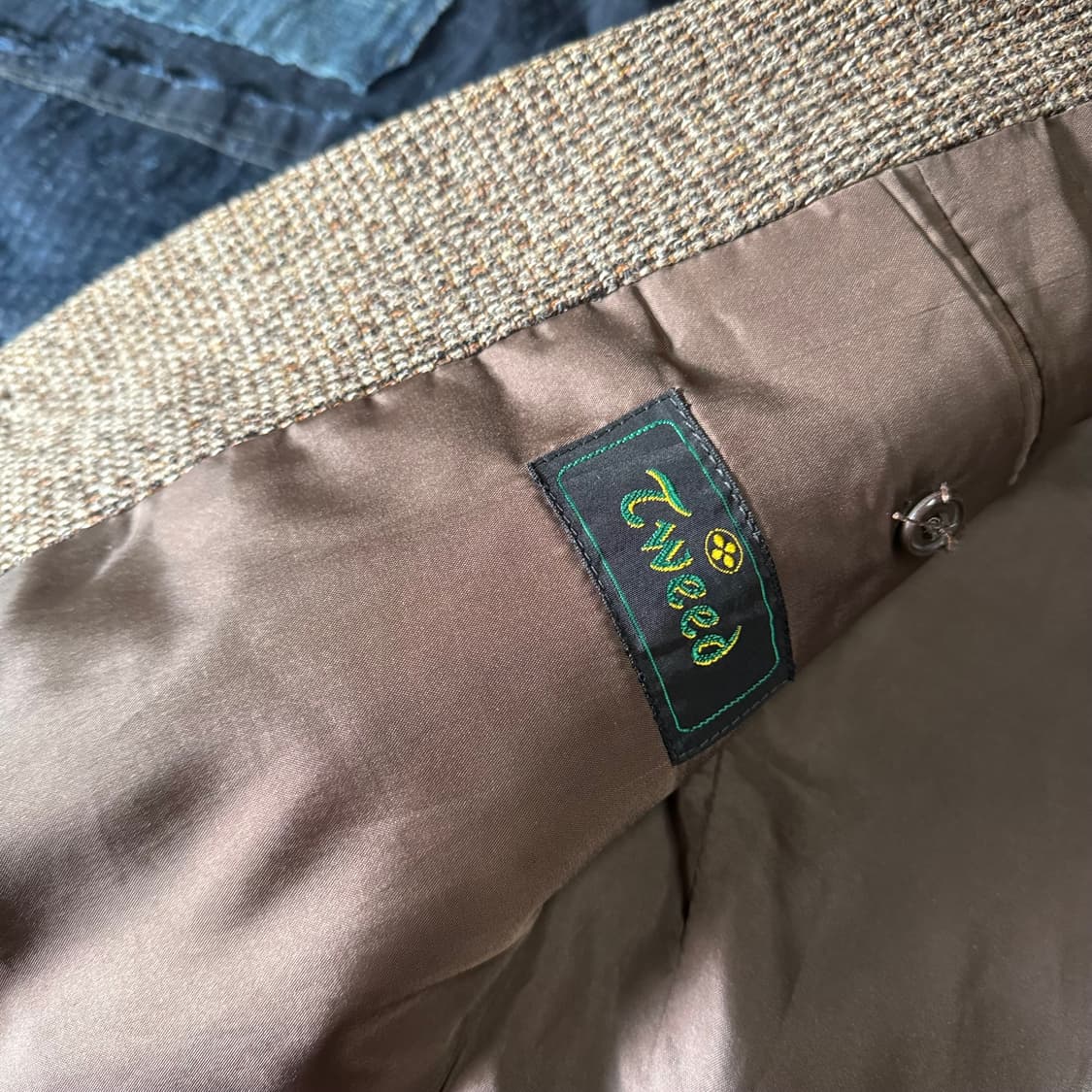 90‘s Facis 트위드 울 자켓 100 상품이미지4