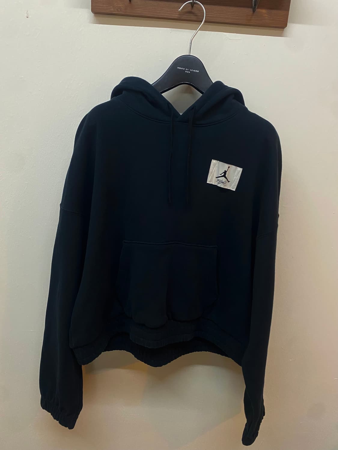 정품 조던 플라이트 후드티 블랙 L 1회착용 상품이미지1