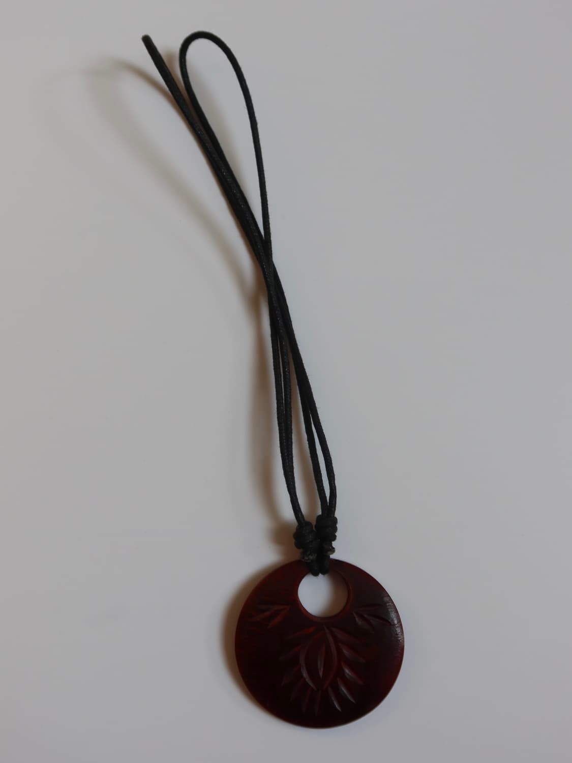 leaf carved necklace 상품이미지3