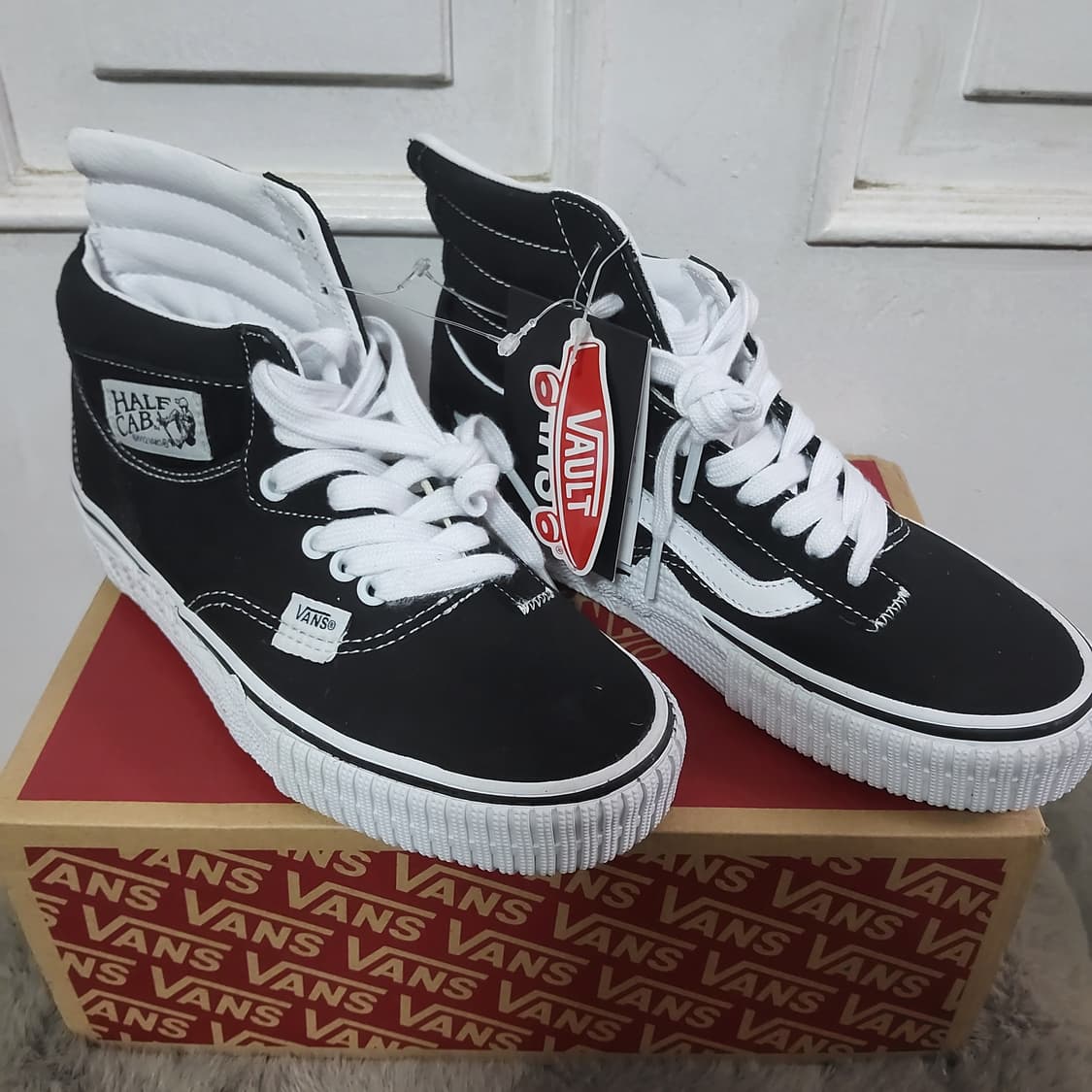 새상품 볼트라인 반스 캡 매쉬 하이탑 LX 하프캡 스케이트하이 240 상품이미지1