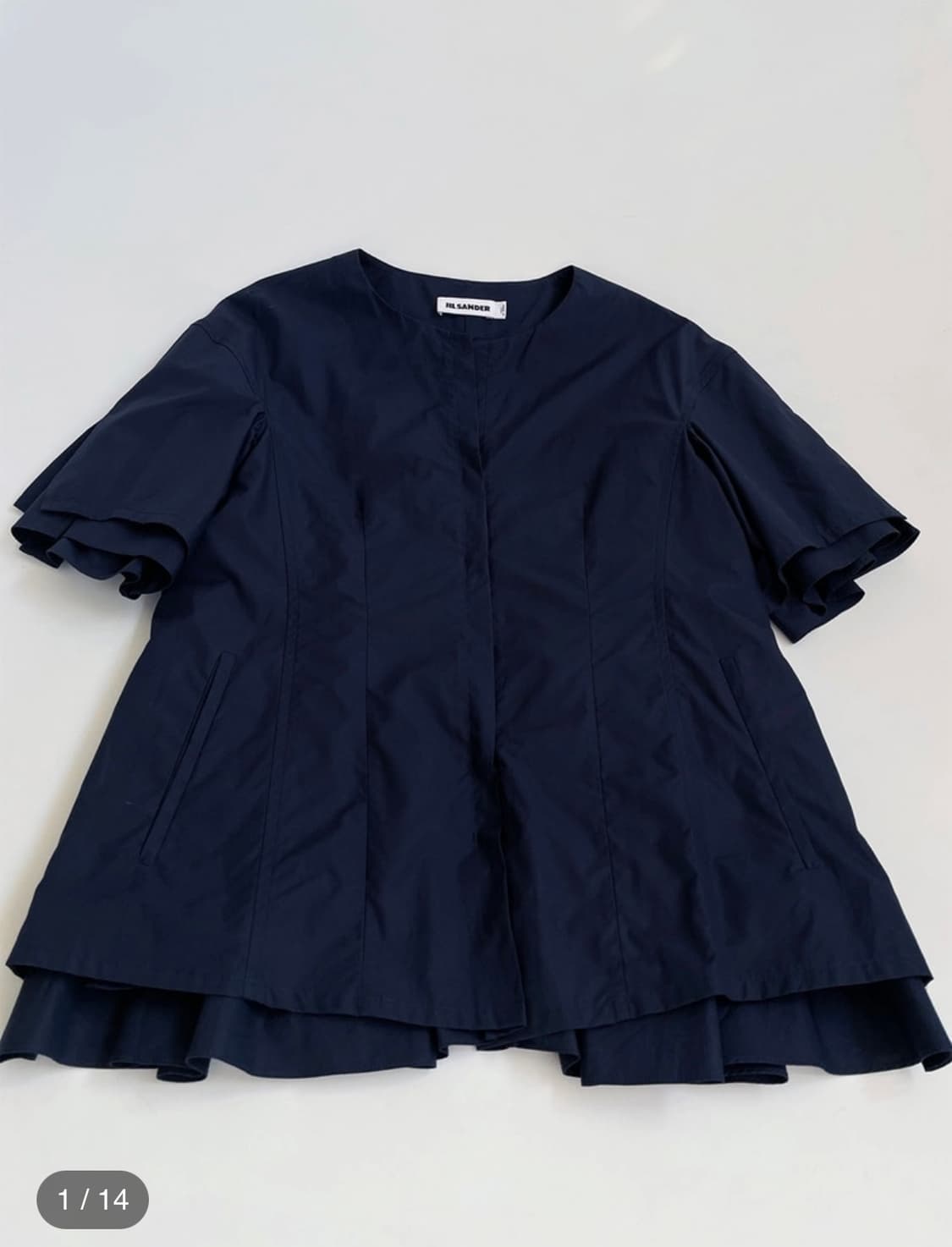 JIL SANDER PLEATS DETAILED BLOUSE 상품이미지4