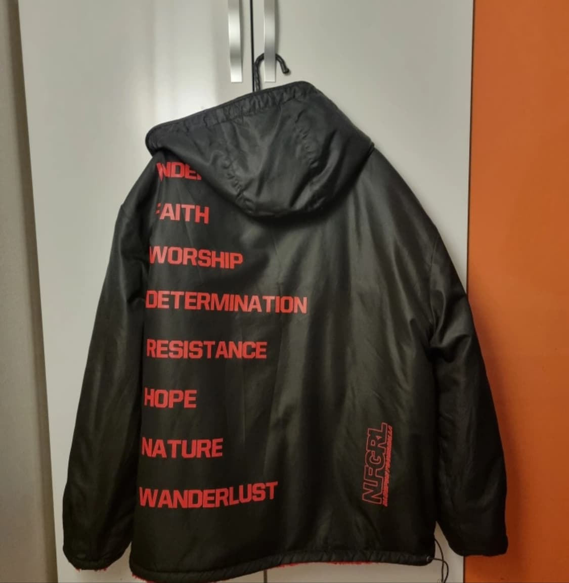 오버핏 양면 후드 상품이미지2