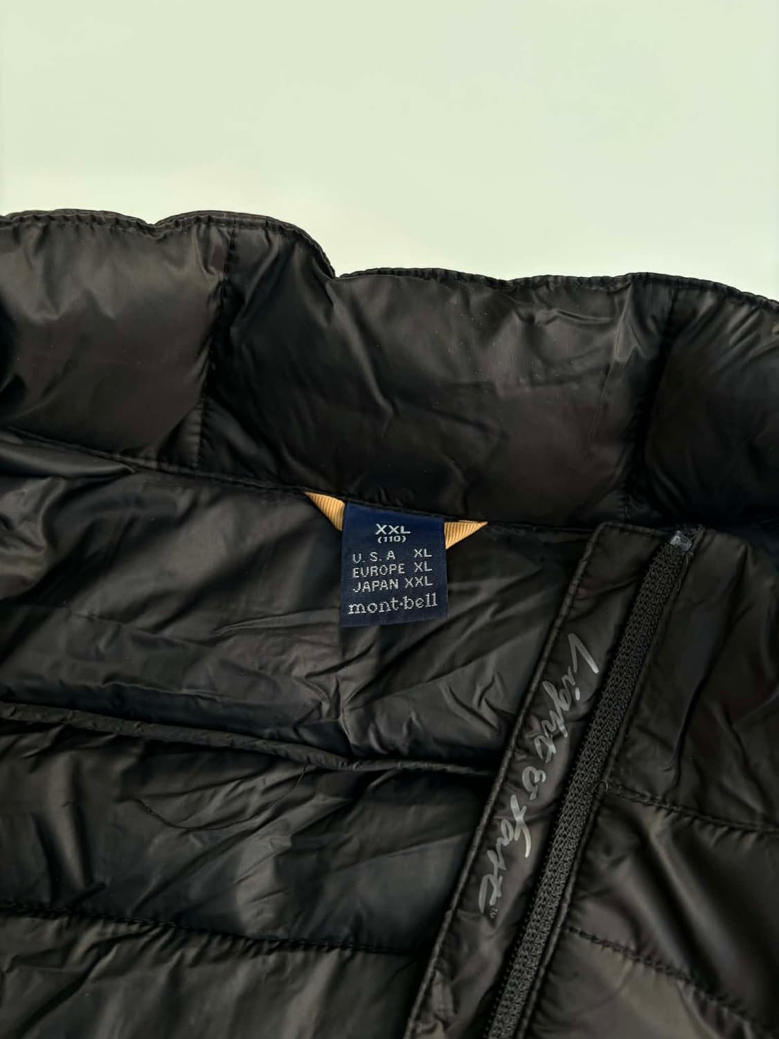 [110] 몽벨 경량 다운 자켓 패딩 블랙 상품이미지3