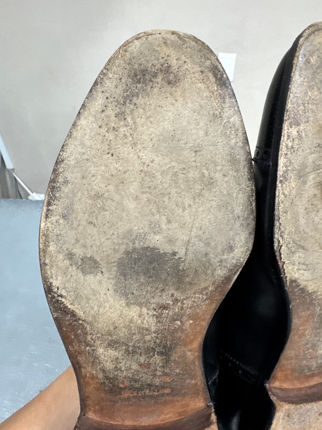 존롭 윙팁 더비 블랙 7.5 상품이미지7