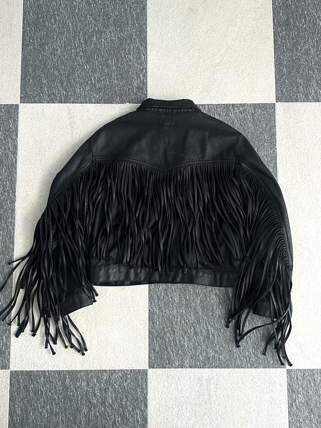 랭글러 X 팬더 프린지 웨스턴 카우보이 자켓  상품이미지2