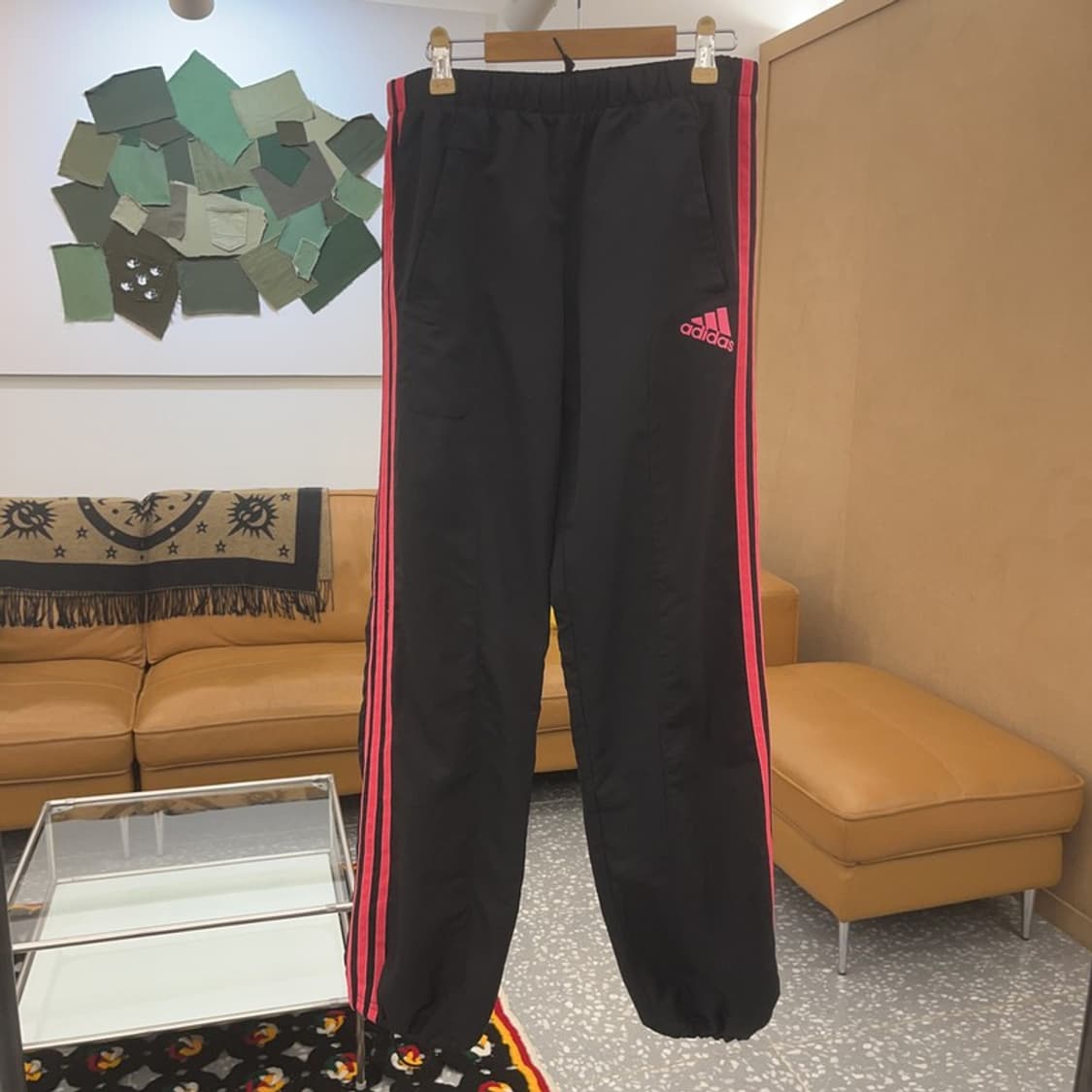 아디다스 00's 빈티지 Y2K 블랙핑크 트랙팬츠 90 C06542 상품이미지3