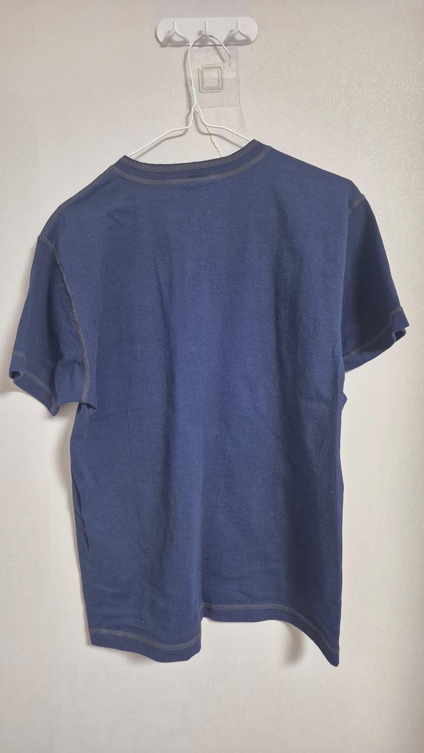 버즈릭슨 네이비 반팔 헨리넥 티셔츠 상품이미지2