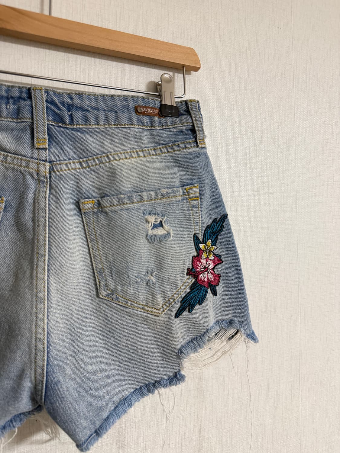 자라 컷오프 데님 반바지 상품이미지2