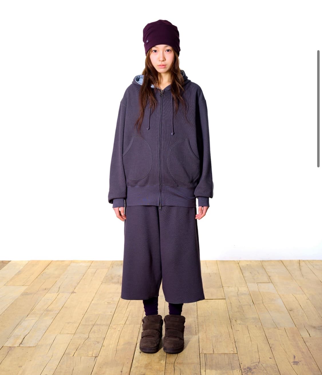 코이세이오 038 SOFT BEANIE PURPLE 상품이미지1