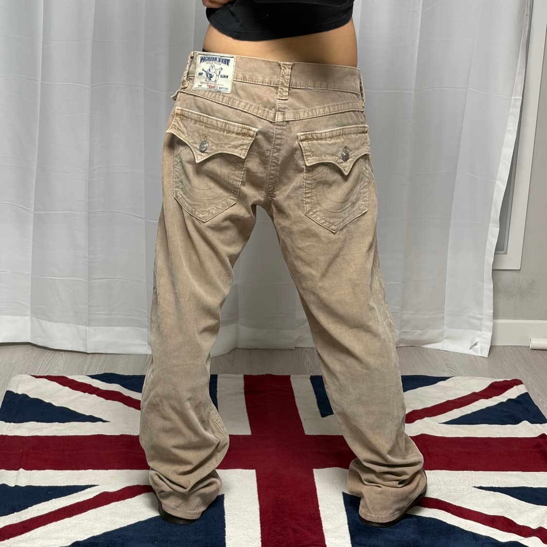 TRUE RELIGION Corduroy  Low-Rise Pant 상품이미지1