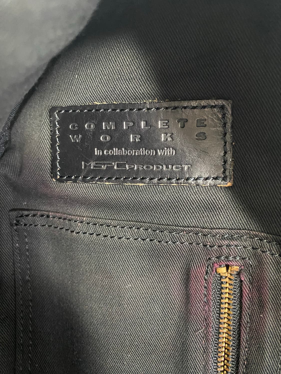 마스터피스 mspc 가죽 레더 슬링백 상품이미지7