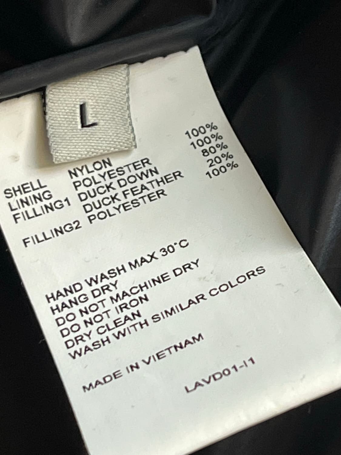 [L]비바스튜디오 덕다운 숏패딩 네이비 상품이미지9