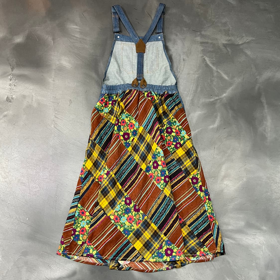  titicaca 에스닉 데님 오버롤 스커트 y16292 상품이미지2