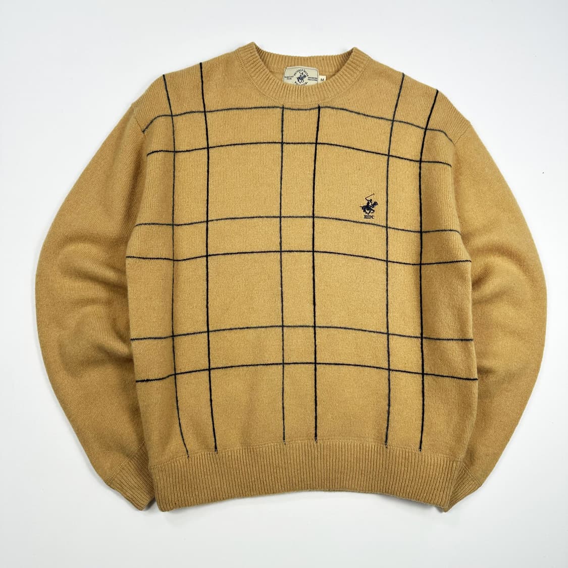 VTG 빈티지 재팬 아가일 패턴 니트 (M) 상품이미지2