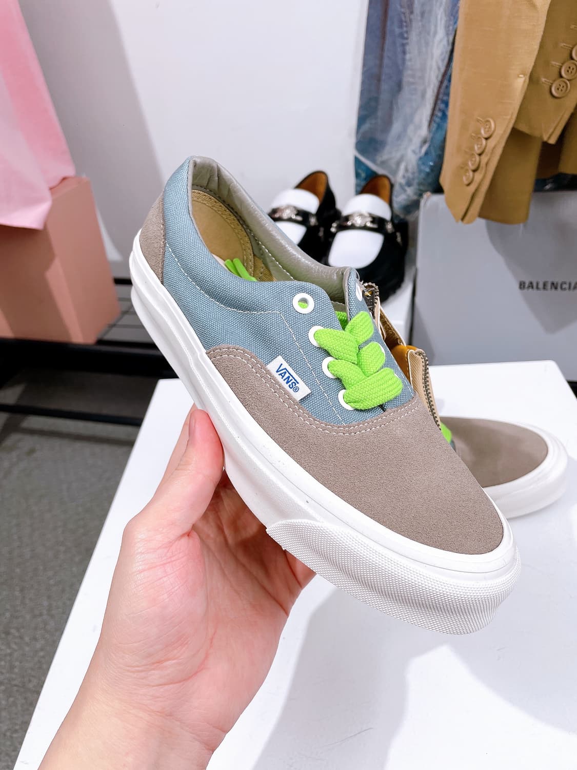 (정품/새상품) 반스 공용 OG 에라 Vg Lx 스웨이드 그레이 스니커즈 상품이미지1