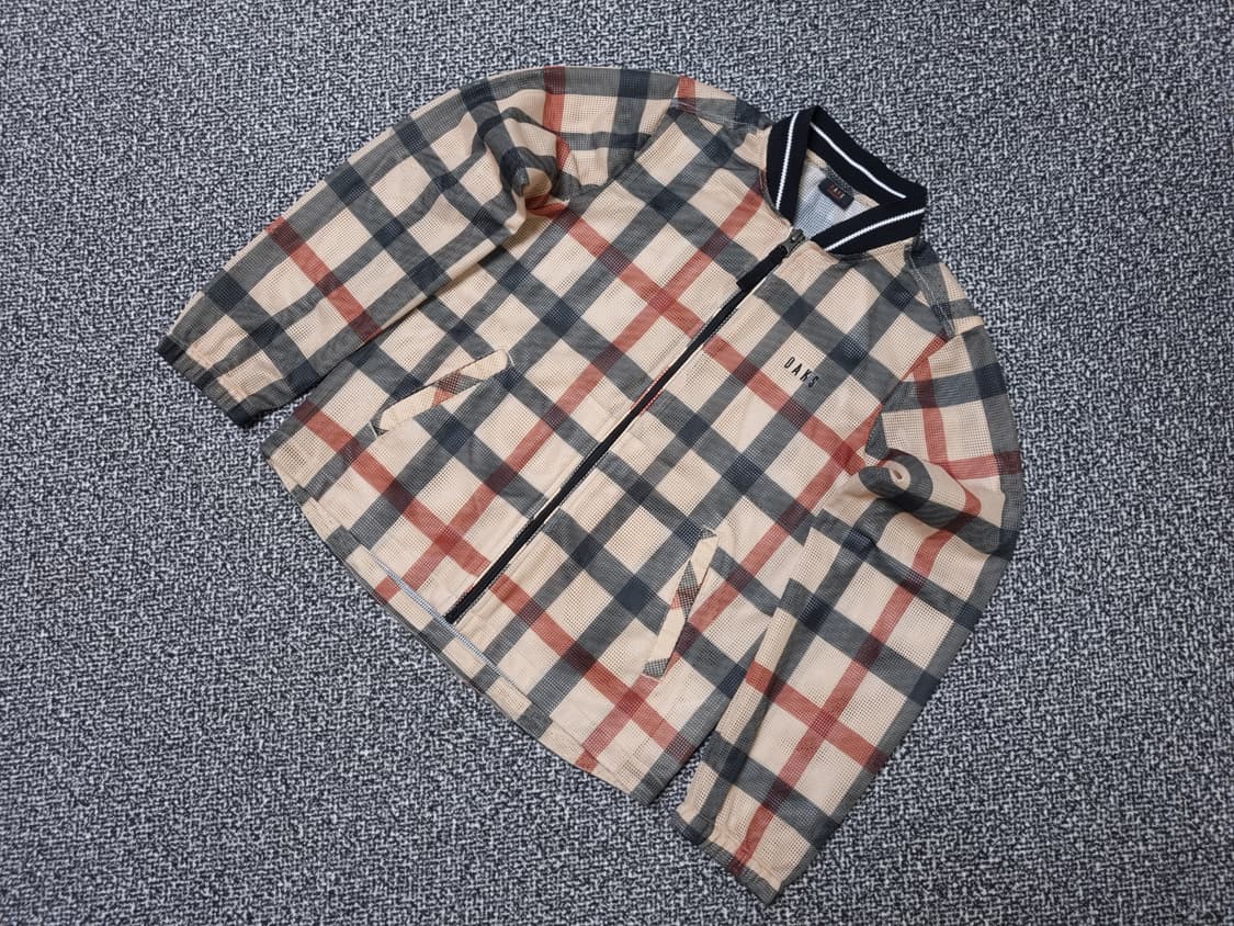 [무료배송][140]닥스 키즈 체크 매쉬 점퍼 상품이미지3