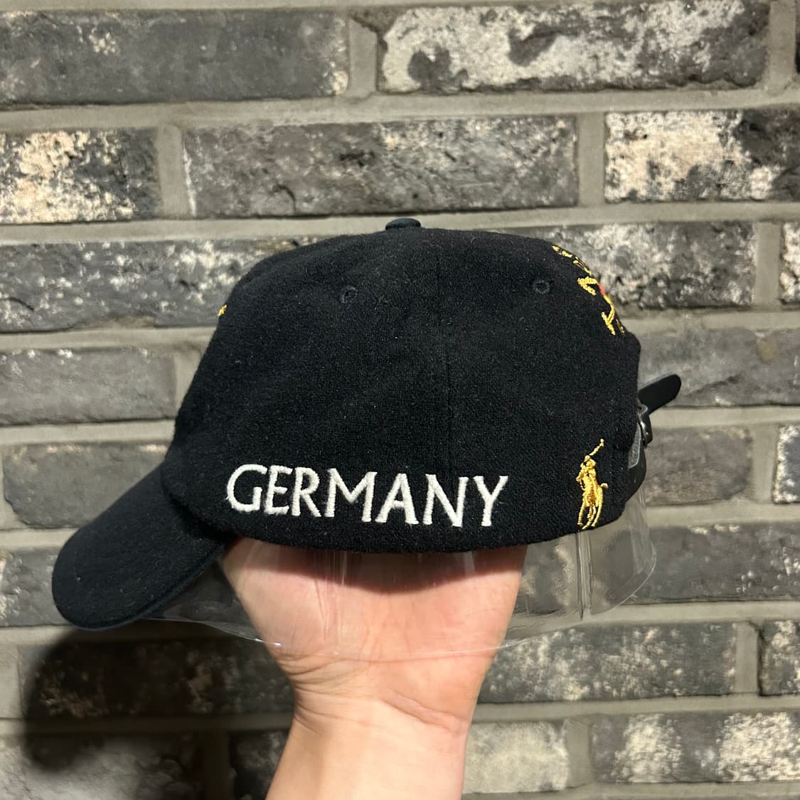 폴로 랄프로렌 스노우 폴로 챌린지 캡 블랙 상품이미지3