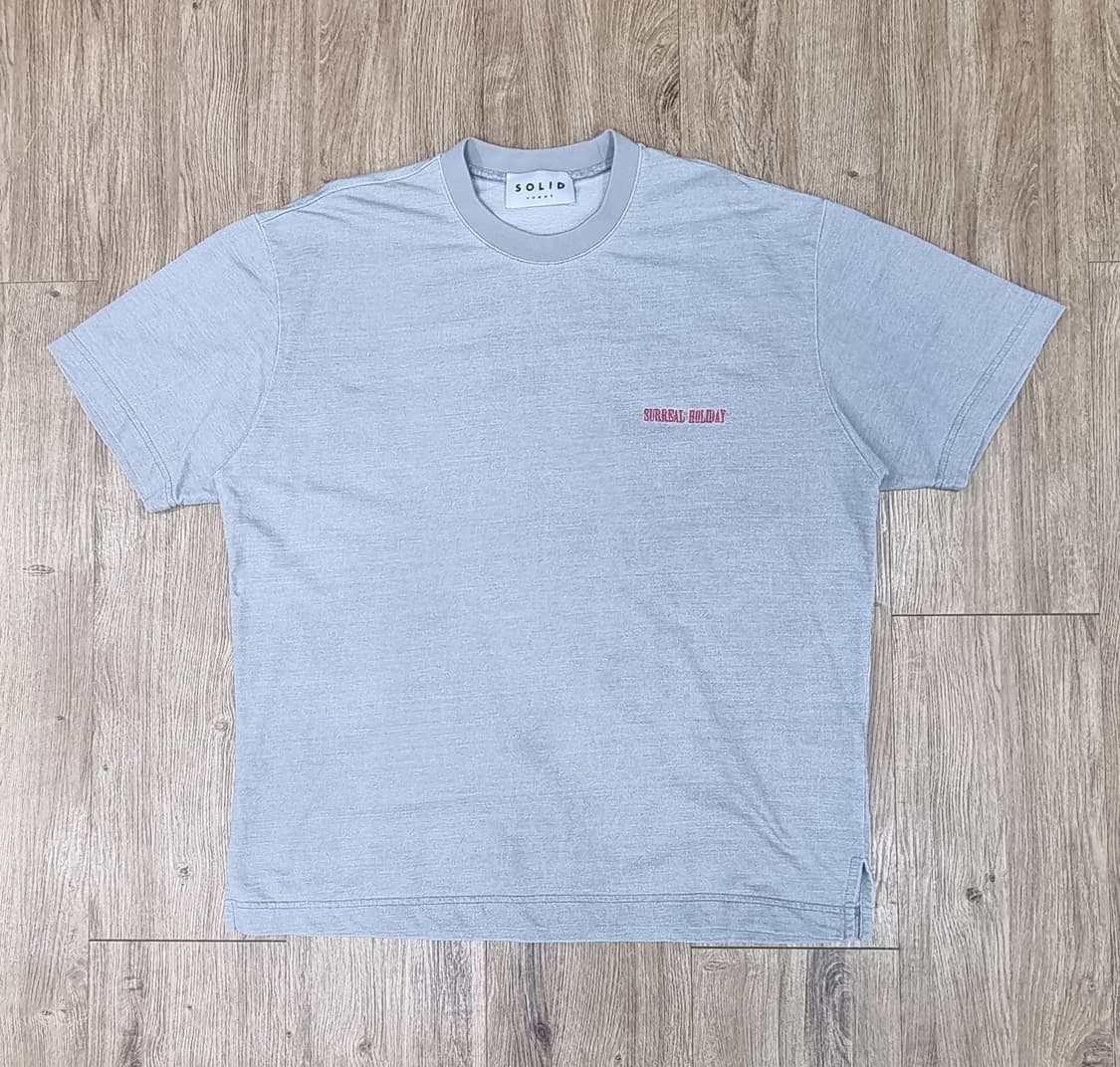 솔리드옴므 삼다수 반팔 M _ 남성, 하자있음 상품이미지1