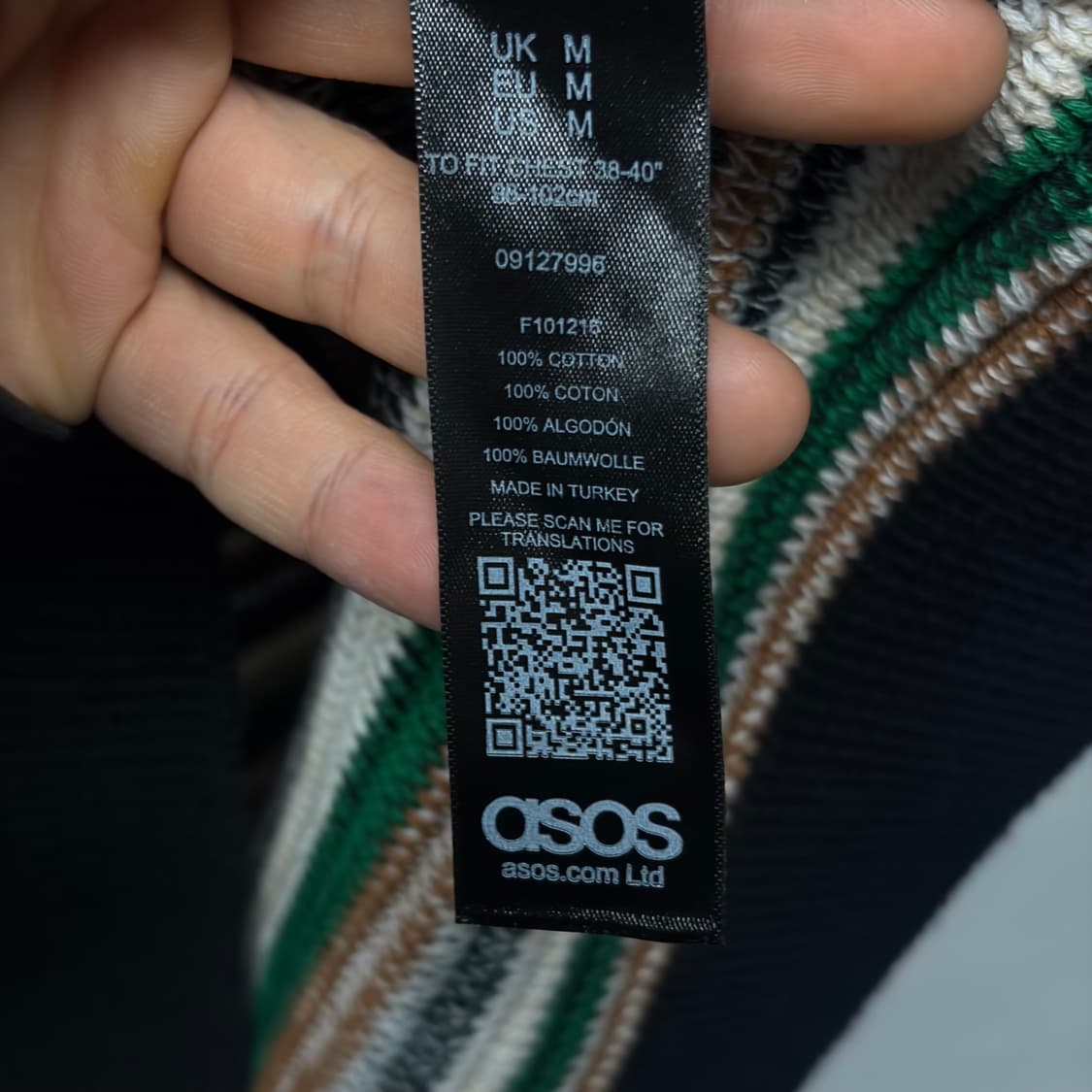 ASOS 패턴 니트 상품이미지4